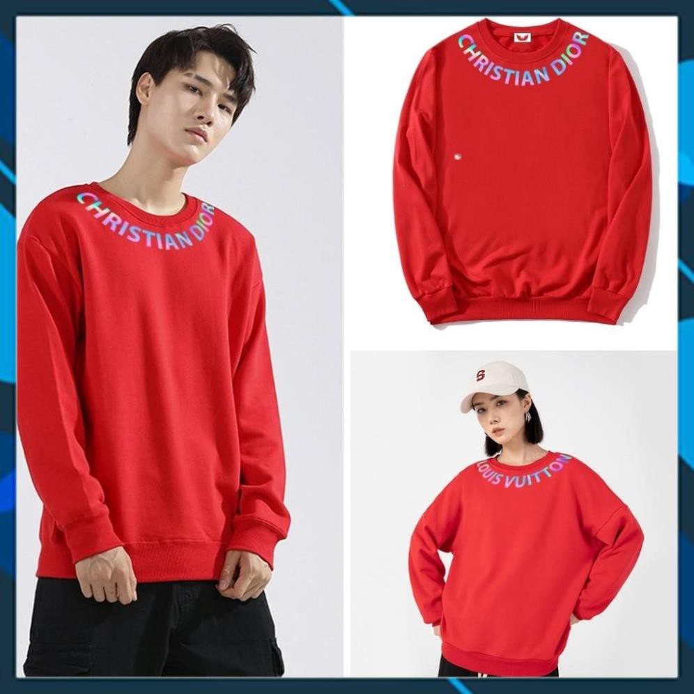 CHẤT ĐẸP- Áo Sweater nỉ, Áo nỉ phản quang unisex dài tay cho nam và nữ - Christian - AS79