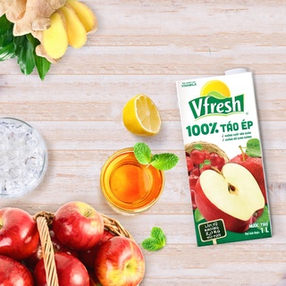 Nước táo ép Vfresh Hộp 1L