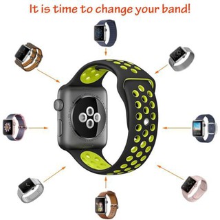 Dây đeo silicon cho apple watch band nike+ series 2/1-42mm
