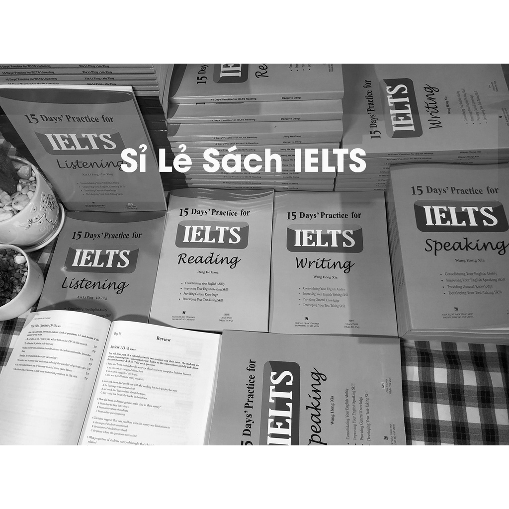 Sản phẩm hỗ trợ  combo 15 days' for IELTS