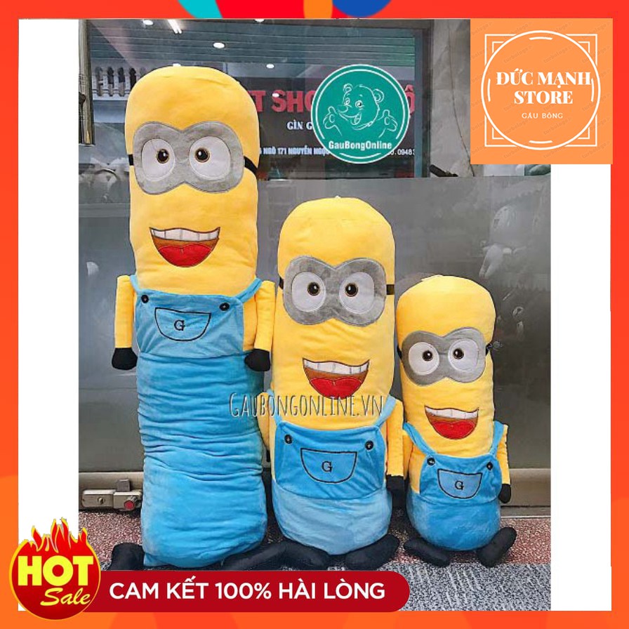 Gấu Bông Minion Đáng Yêu Kích Cỡ 60cn, 80cm,100cm