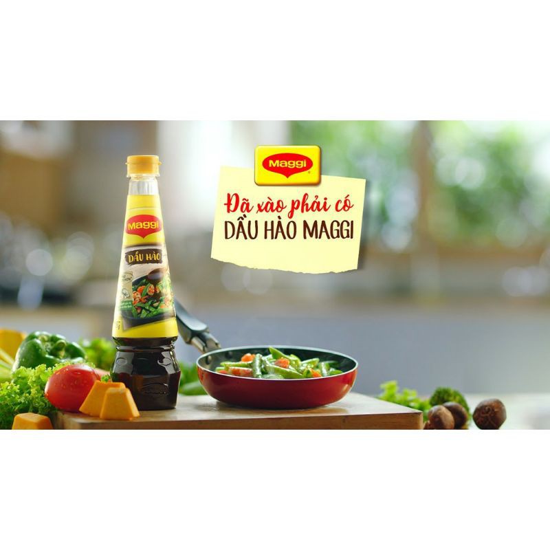 Chai nhỏ dầu hào maggi