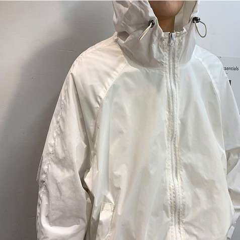 Áo khoác dù nam nữ (ORDER) mã WI002 màu xám, màu đen, màu trắng, màu cam
