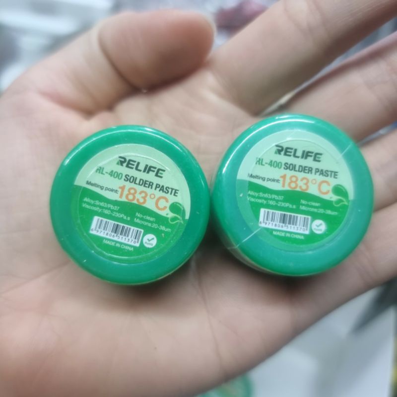 Bột chì làm chân IC