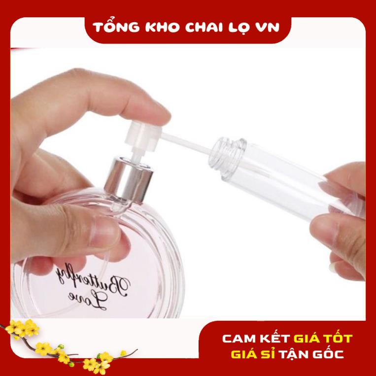 [SIÊU RẺ] Vòi chiết nước hoa, dầu thơm , dụng cụ chiết nước hoa , phụ kiện du lịch