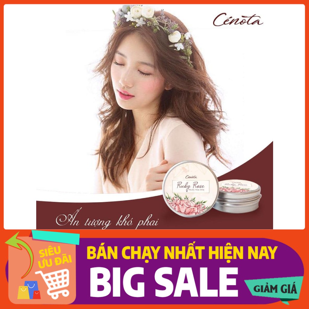 Nước hoa khô Cenota Ruby Rose, nước hoa khô thơm lâu Shopsocsun | BigBuy360 - bigbuy360.vn