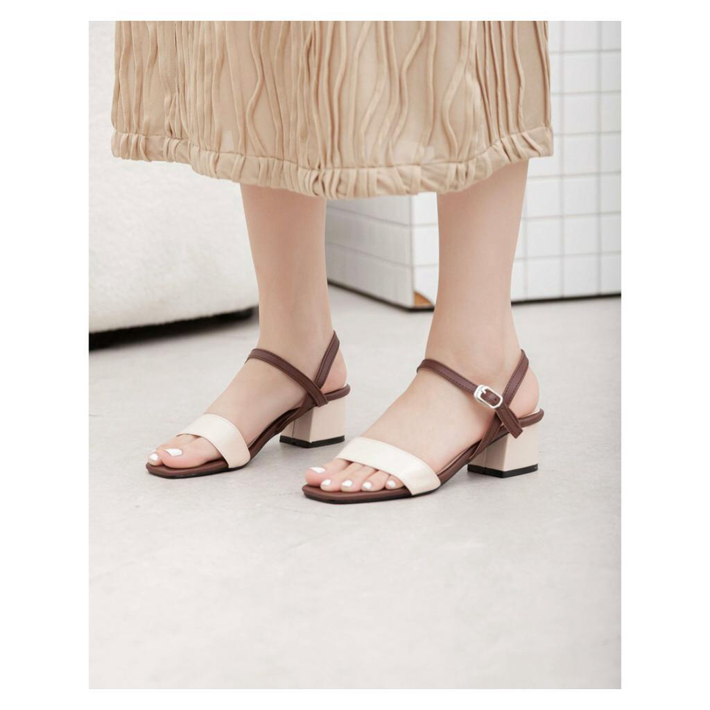 Giày Sandal Cao Gót 3cm Pixie X476