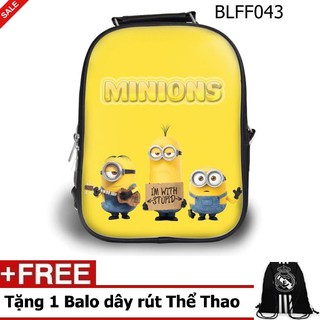 Combo Balo Học Sinh - Teen Bộ phim Ban nhạc minions - VBLFF043