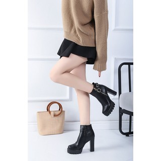 Giày bốt cao gót sành điệu HT445