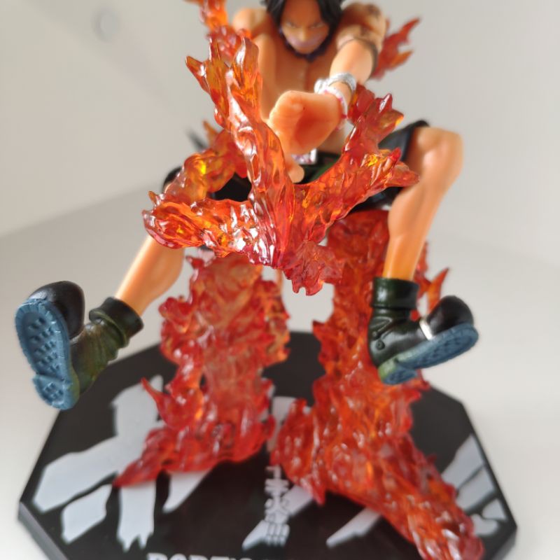 [RẺ VÔ ĐỊCH] Mô hình cao cấp Ace Hỏa quyền battle ver chữ thập fig one piece anh trai luffy