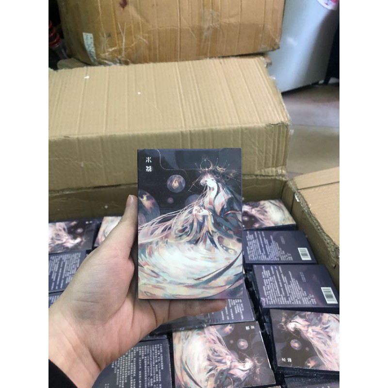 Set 5 son kem lì thuốc lá của Muge leen