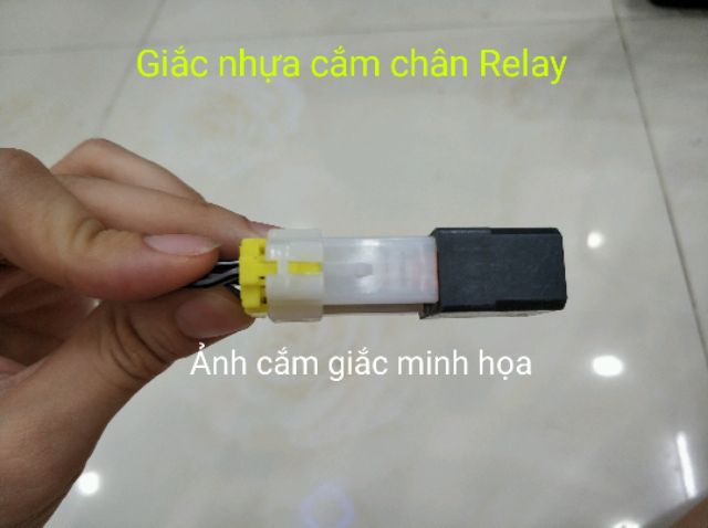 GIẮC NHỰA CẮM CHÂN RELAY