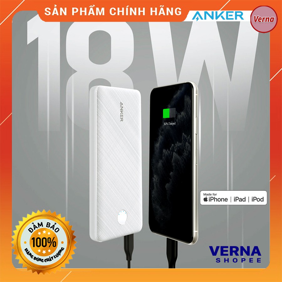 Pin dự phòng Anker PowerCore Slim 10000 PD A1231