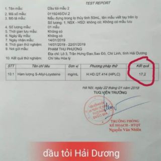 DẦU TỎI HẢI DƯƠNG