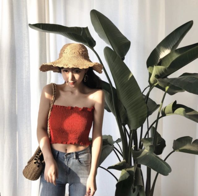 Áo ống nhún siêu xinh huyền thoại lên phôm chuẩn đẹp | BigBuy360 - bigbuy360.vn