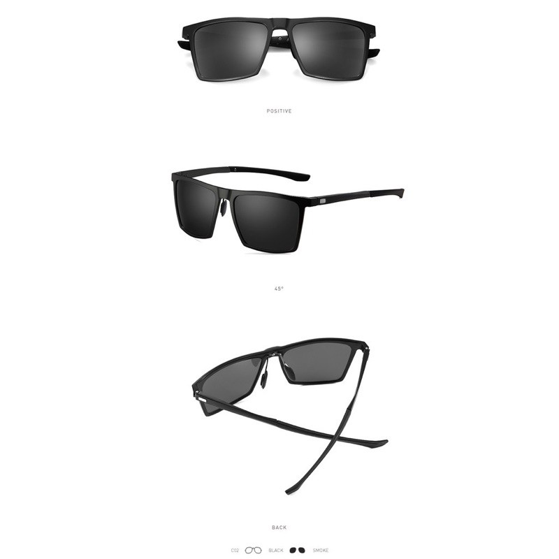 Kính mát Nam gọng nhôm , kính phân cực PK018 | BigBuy360 - bigbuy360.vn