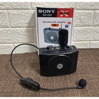 Máy Trợ Giảng Không Dây Sony SN204W 2.4G UHF Ửieless có kết nối Bluetooth