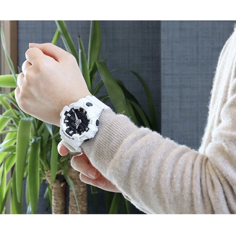 Đồng hồ nam dây nhựa G-SHOCK chính hãng Casio Anh Khuê GA-700-7ADR