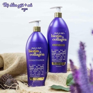 Dầu gội & xả Biotin Collagen