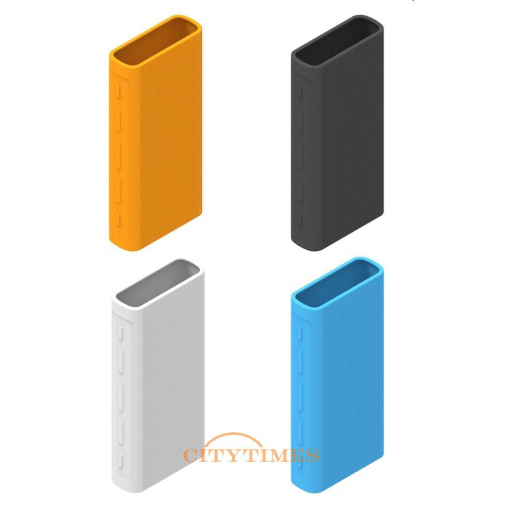 Silicone Vỏ Silicon Bảo Vệ Pin Sạc Dự Phòng Xiaomi Mobile Power Bank 3 20000mah