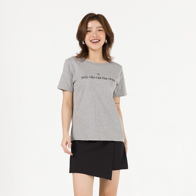 Áo thun in chữ by VIENNE TRAN O61S20H002