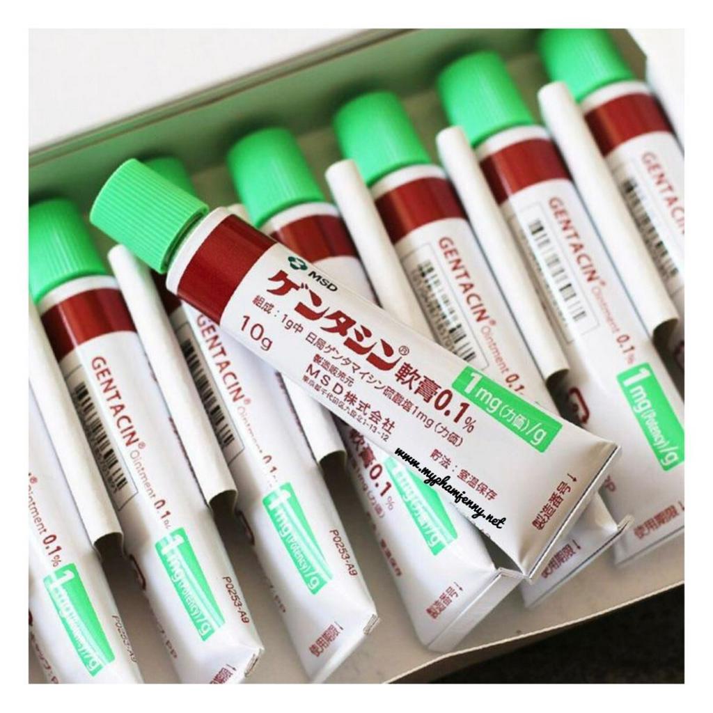 Kem Sẹo Nhật Bản Gentacin Ointment 0.1  10g