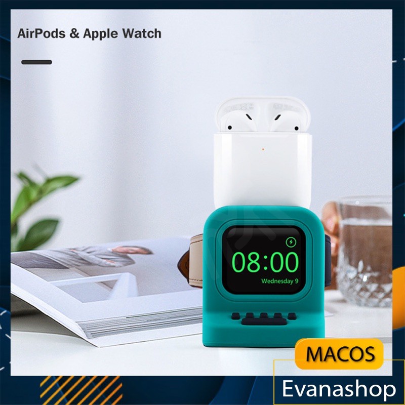 Đế Giá Để Apple Watch Cao Cấp Chính hãng kiểu Computer - Apple watch stand (AW01)