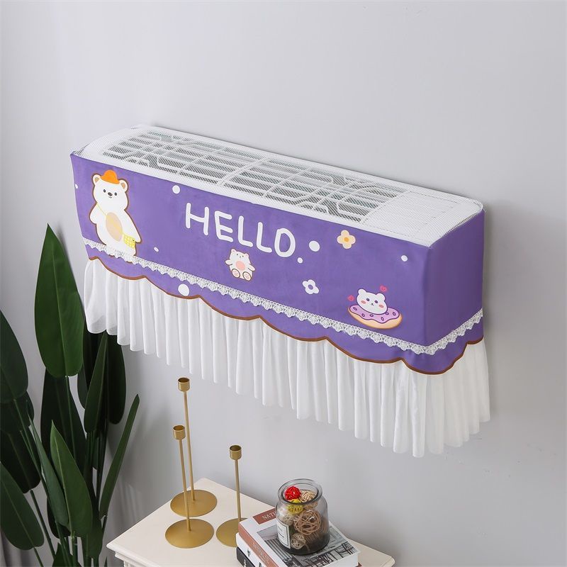 Vỏ Bọc Máy Điều Hòa Chống Bụi Họa Tiết Hoạt Hình Dễ Thương 1P / 1.5P / 2P