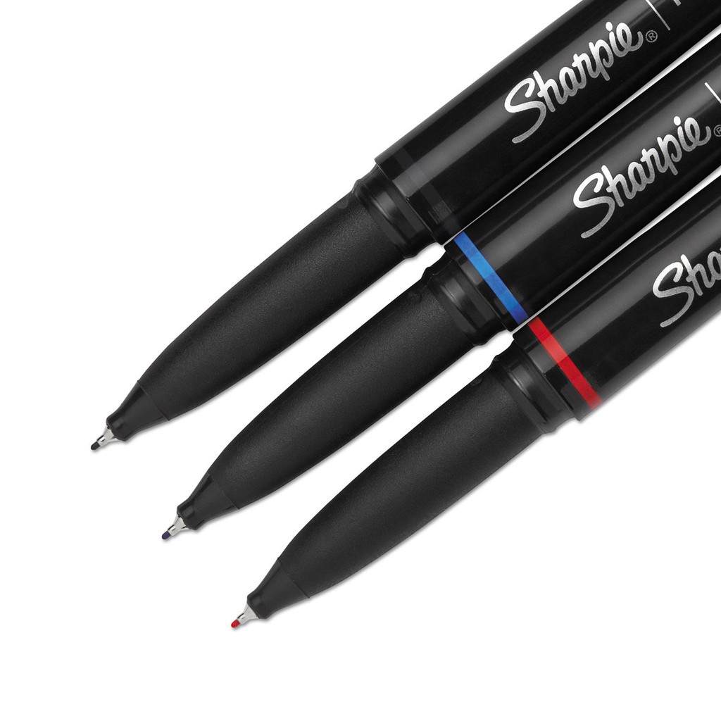 Bút lông kim nắp đậy cao cấp Sharpie Grip Pens Fine 0.8mm (Cây lẻ)