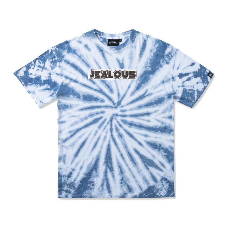 Áo thun unisex, áo phông logo tie dye Jealous product 5142