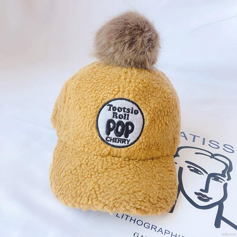 Mũ lưỡi trai in chữ phong cách hip hop cá tính cho bé