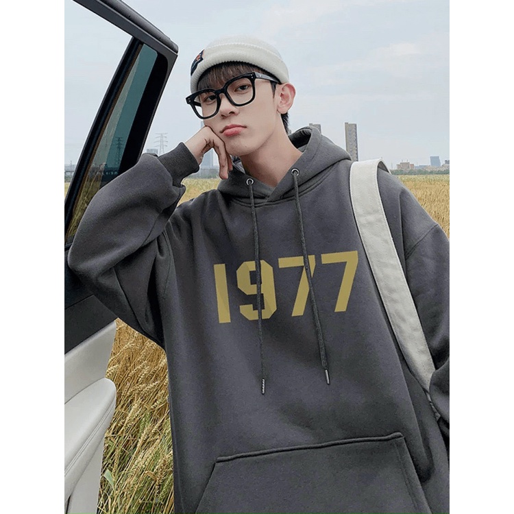 FREE SHIP MAX Áo KHoác HOodie Chui Đầu- ÁO Khoác Nỉ 1977 Có Nón To Kiểu Dáng Thời Trang Năng ĐỘng Thời Trang HHP Fashion