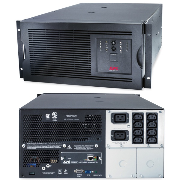 Bộ Lưu Điện APC SUA5000RMI5U 5000VA 5KVA CÓ ẮC QUY BẢO HÀNH 6 THÁNG