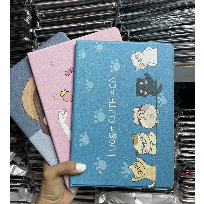 Bao da ipad 2017/2017/gen 5/6/air 1/2 hoạt hình