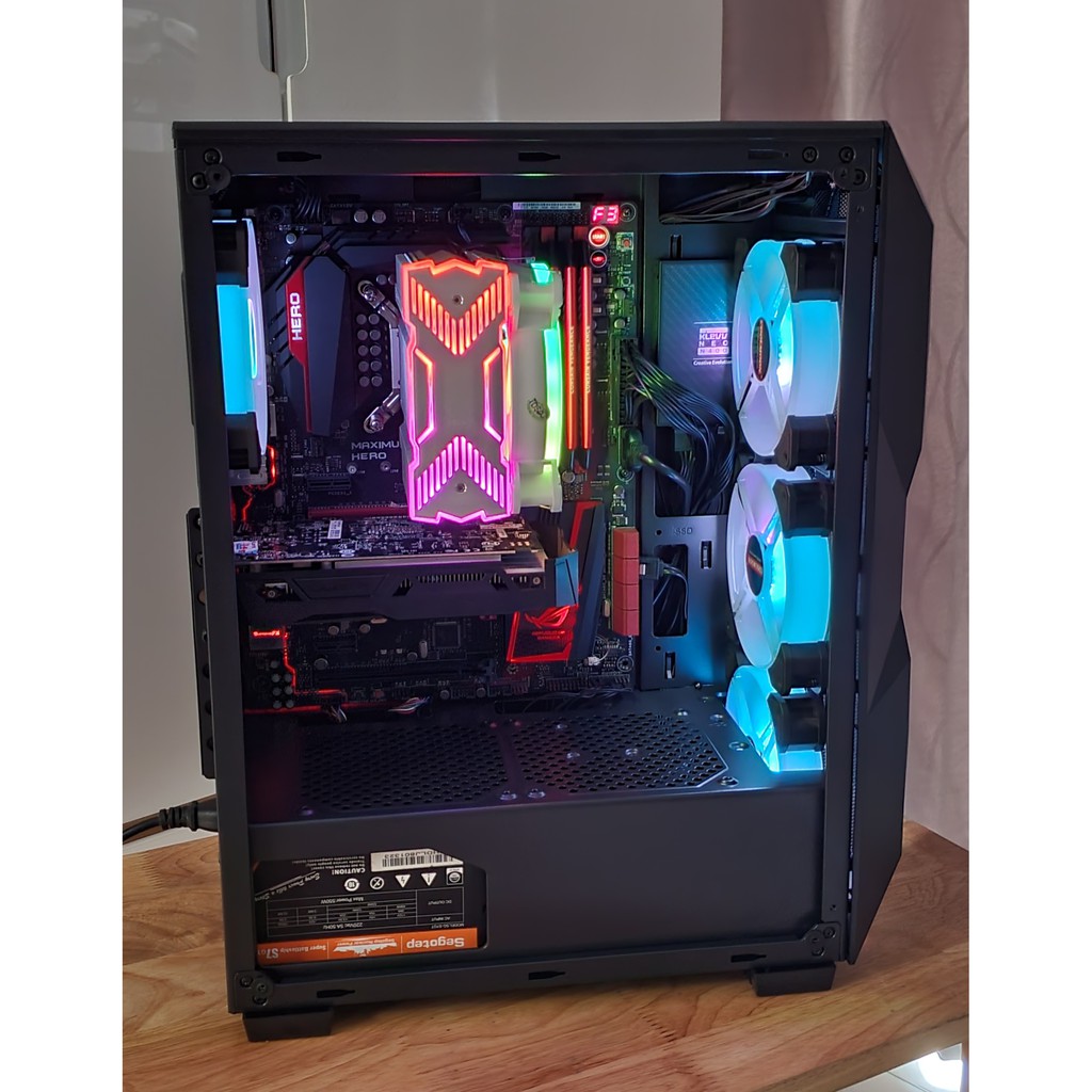 【SGComputer】Thùng Máy Gaming Core i7, Main Maximus Hero VII, Ram 16 GB, VGA 1050Ti, SSD 240GB (Chỉ giao tại HCM) | WebRaoVat - webraovat.net.vn