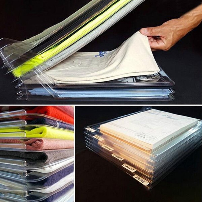 [FREESHIP] KHAY XẾP QUẦN ÁO THÔNG MINH EZSTAX