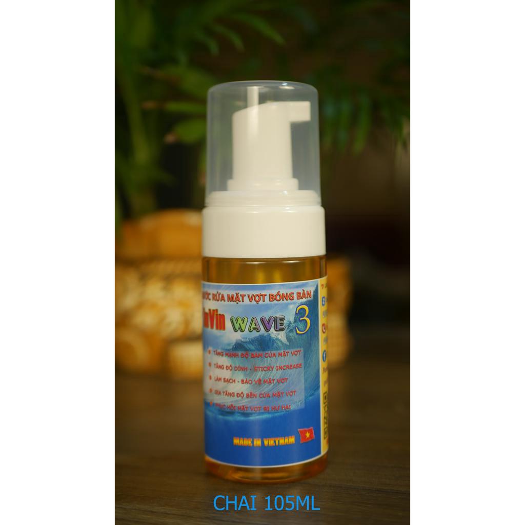 Nước rửa mặt vợt bóng bàn thương hiệu INVIN phiên bản 3, nâng cấp mạnh mẽ khả năng tạo ma sát và tăng độ dính