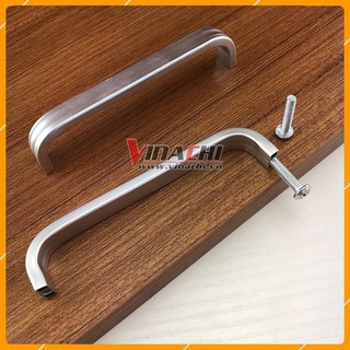 Tay kéo tủ chữ c nhôm 3822 - tay nắm ngăn kéo tủ - 1 cái