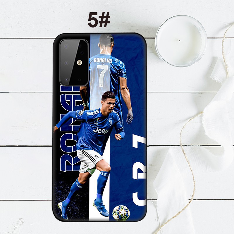 Ốp điện thoại silicon mềm in hình CR7 Ronaldo EL32 cho Samsung Galaxy A9 A8+ A8 A7 A6+ A6 Plus 2018 A3 A5 2016 2017