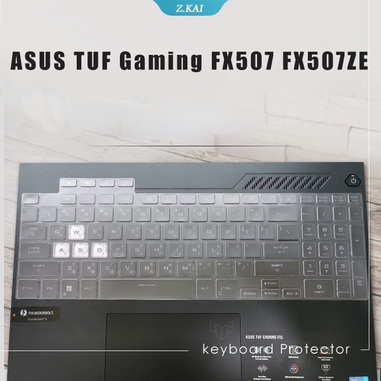 Film Dán Bảo Vệ Bàn Phím Máy Tính Bằng Silicon 15.6 Inch Cho ASUS TUF Gaming FX507 FX507ZE