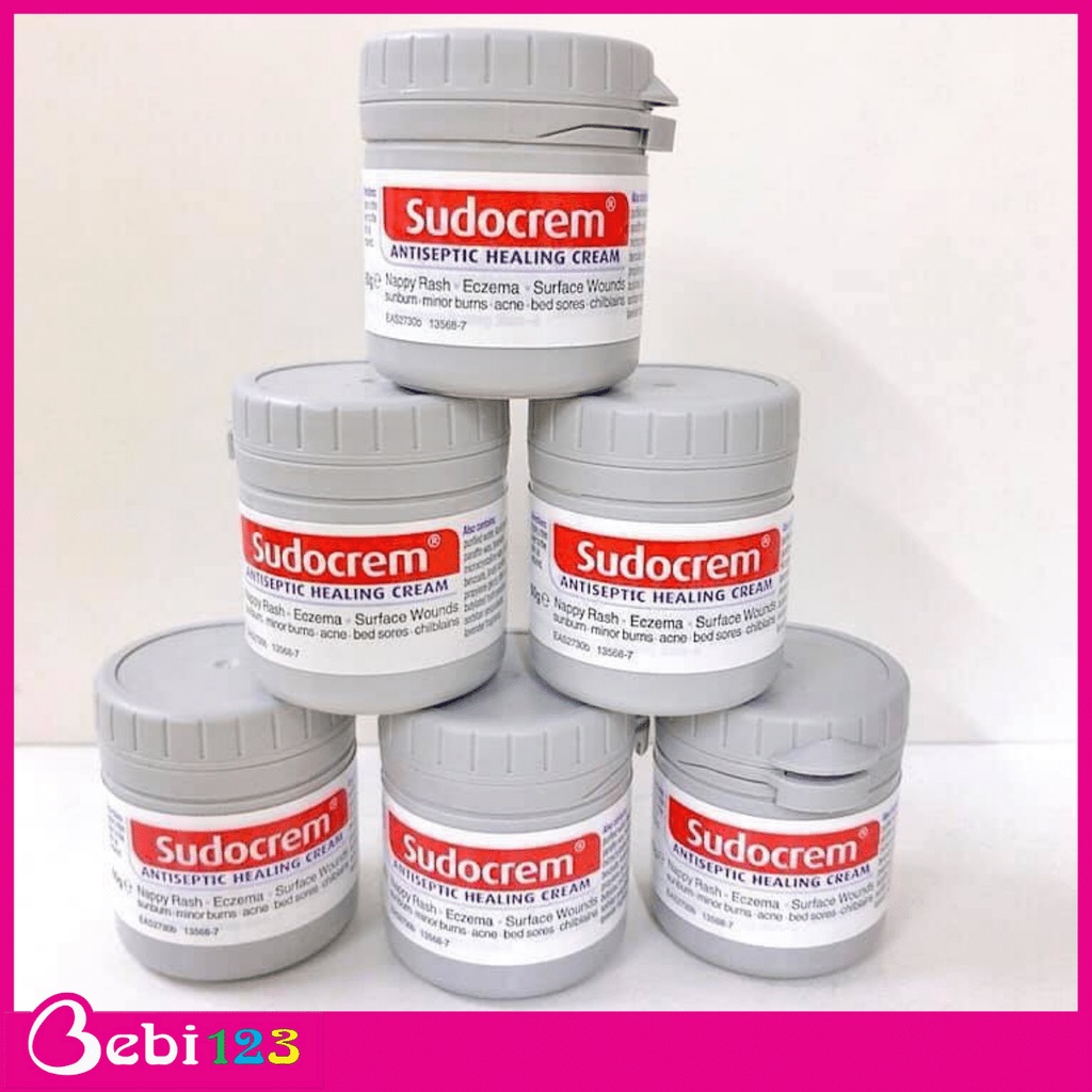 (Date 2025) Kem chống hăm tã Sudocream hộp 60g cho trẻ sơ sinh