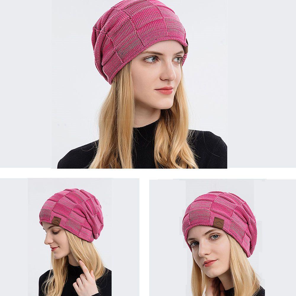 Mũ Len Dày Dặn Giữ Ấm Mùa Đông Cho Nữ