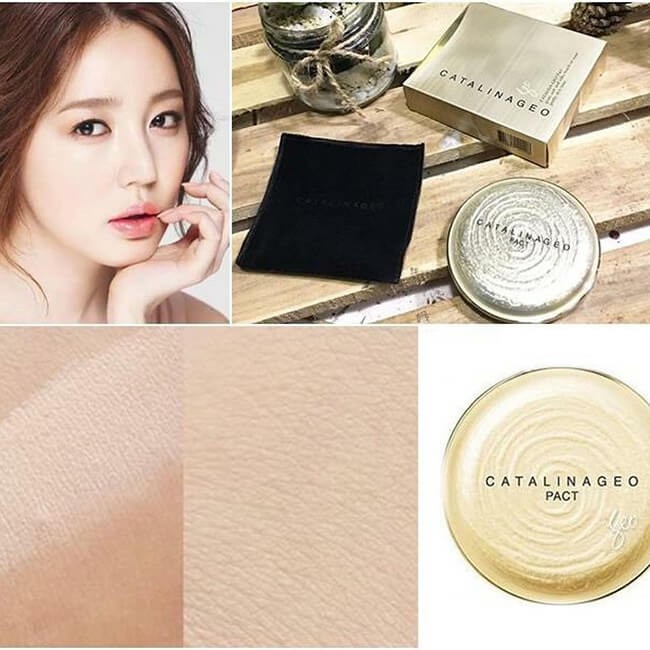 [Chuẩn Auth] Phấn phủ siêu mịn Catalina Geo Pact (2 Tone màu)