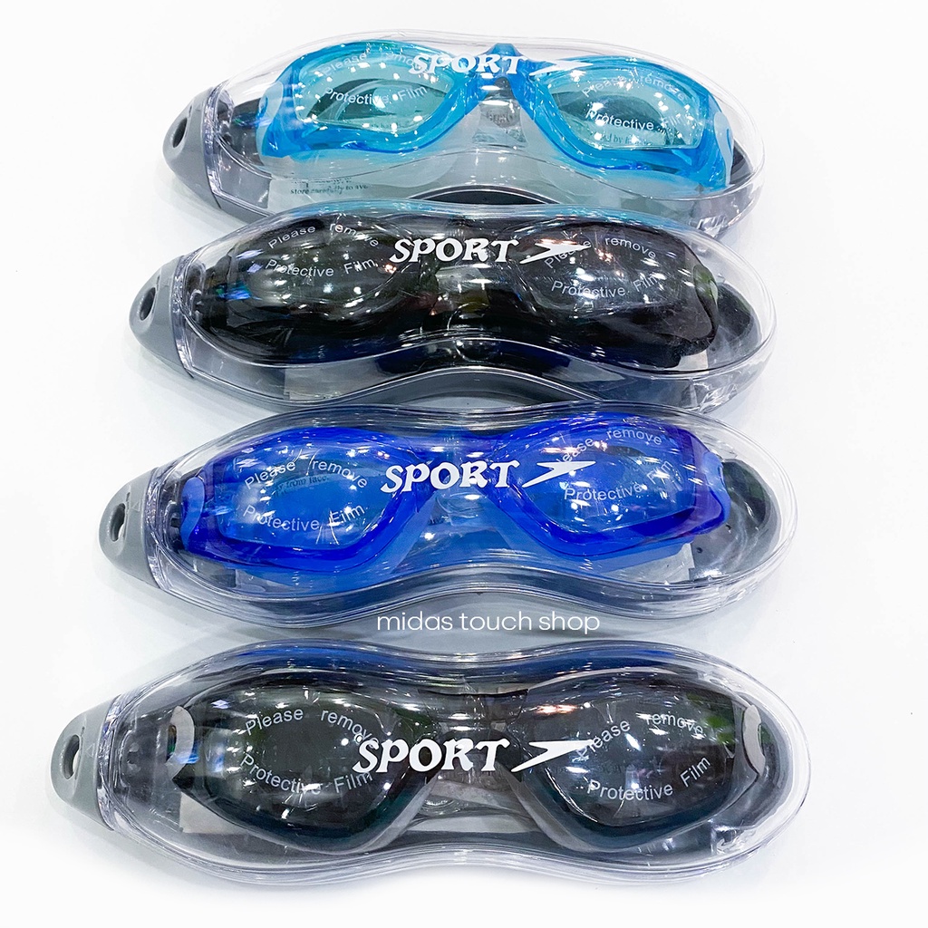 KÍNH BƠI NGƯỜI LỚN SPORT NHÉT TAI DÍNH LIỀN