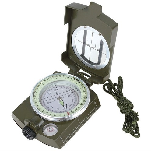 La bàn Compas Military CP-11 màu xanh quân sự