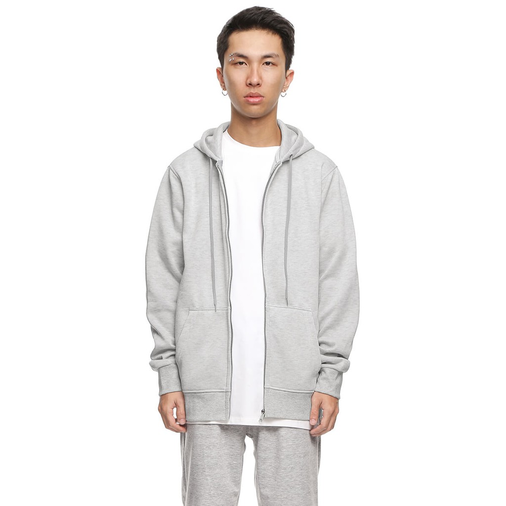 Áo Khoác 3Hundred Hooded Zip Up Xám