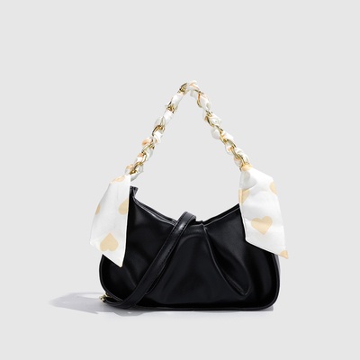 🌸Hàng Order🌸 Túi Xách Nữ CEEKAY Màu Phối Kèm Nơ Quai Đeo Ngắn Quai Da Phối Xích Sang Chảnh Nữ Tính 🌸 Hàng Quảng Châu