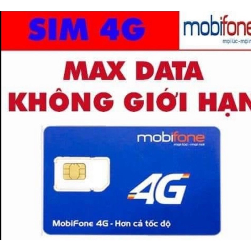 Sim data 4g mobifone mdt120a