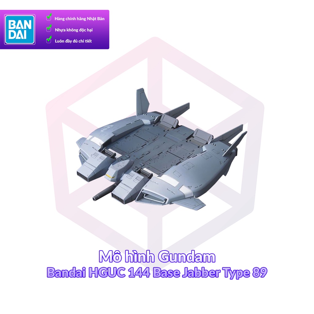 Mô hình Gundam Bandai HG UC 144 Base Jabber Type 89 1/144 Gundam UC [GDB] [BHG]