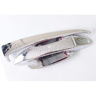 [SHOCKKK ] Bộ ốp tay nắm, hõm cửa xe Toyota Corolla Altis 2016-2019 mạ Crom